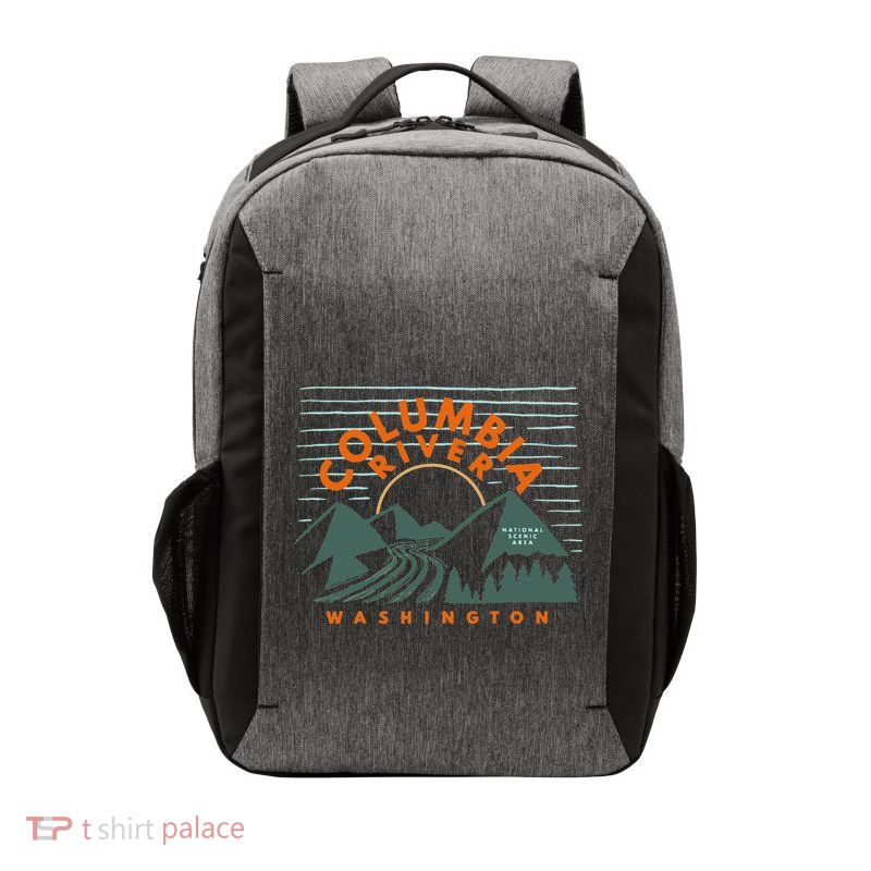 Columbia River National Scenic Area Washington Columbia Vector Backpack