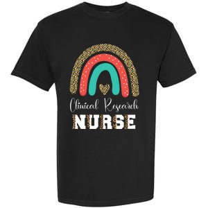 Clinical Research Nurse Leopard Nursing Graduation Gift Garment-Dyed Heavyweight T-Shirt