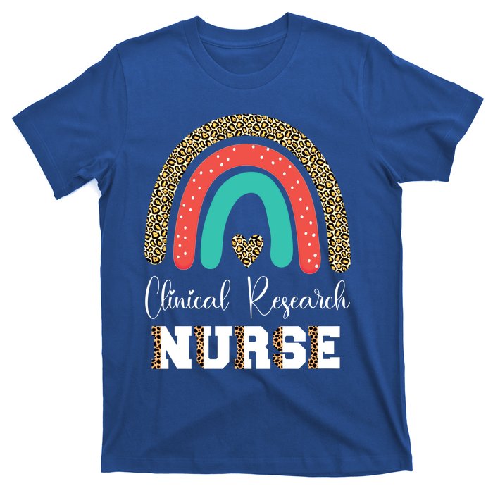 Clinical Research Nurse Leopard Nursing Graduation Gift T-Shirt