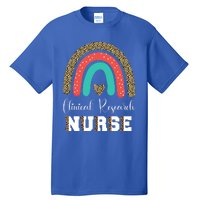 Clinical Research Nurse Leopard Nursing Graduation Gift Tall T-Shirt