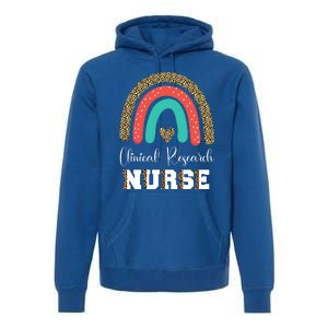 Clinical Research Nurse Leopard Nursing Graduation Gift Premium Hoodie