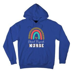 Clinical Research Nurse Leopard Nursing Graduation Gift Tall Hoodie