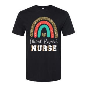 Clinical Research Nurse Leopard Nursing Graduation Gift Softstyle CVC T-Shirt