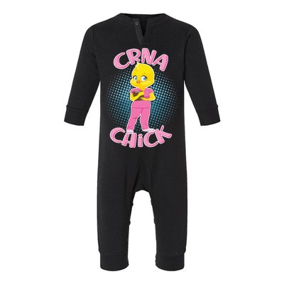 CRNA Chick Infant Fleece One Piece