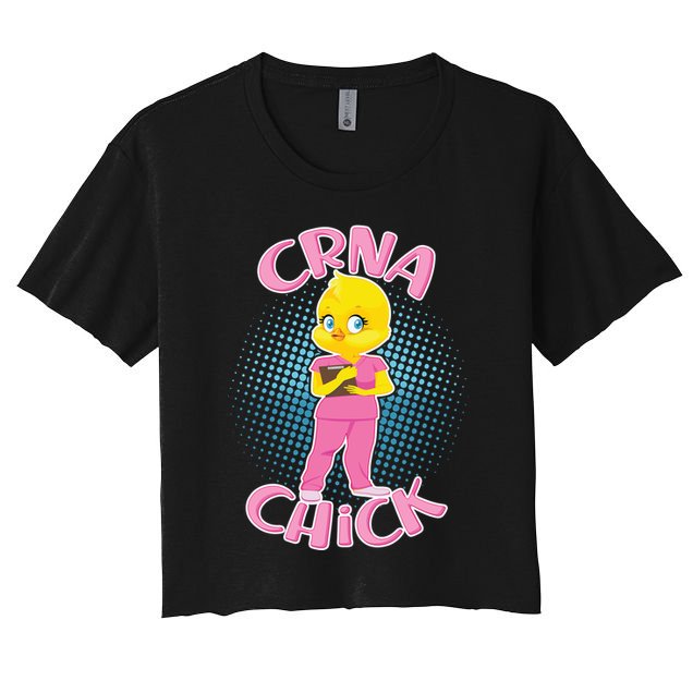 CRNA Chick Crop Top
