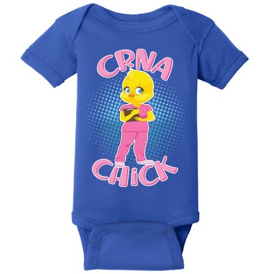 CRNA Chick Baby Bodysuit