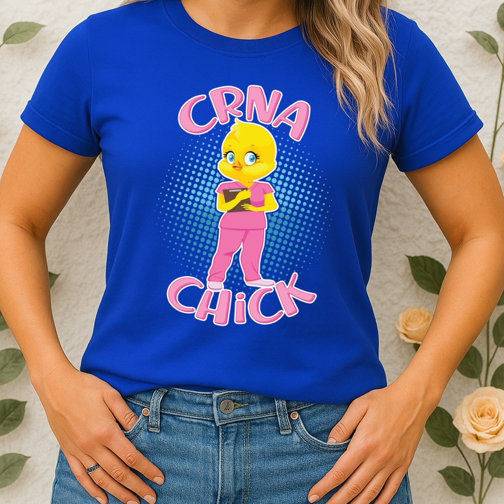 CRNA Chick Womens T-Shirt