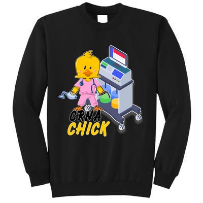 CRNA Chick Nurse Anesthetist Sweatshirt