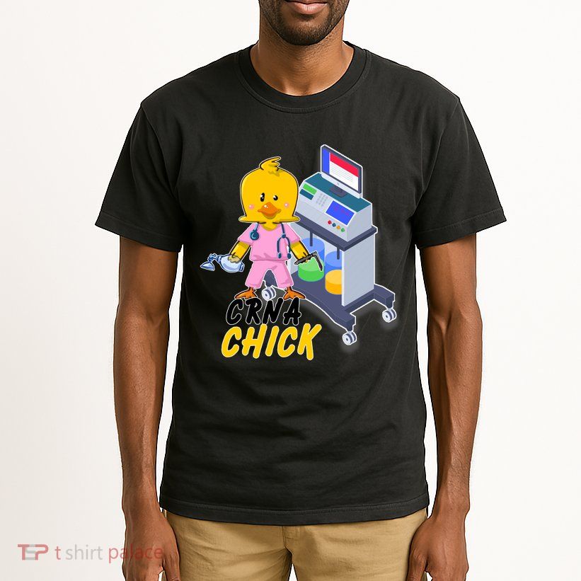 CRNA Chick Nurse Anesthetist Tall T-Shirt