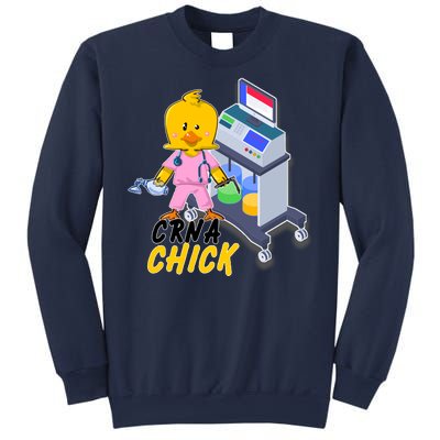 CRNA Chick Nurse Anesthetist Sweatshirt