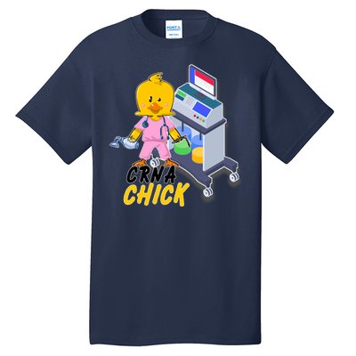 CRNA Chick Nurse Anesthetist Tall T-Shirt