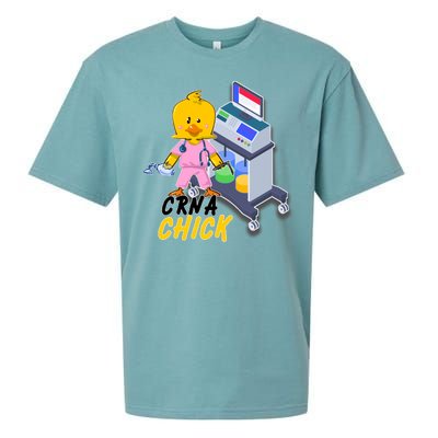 CRNA Chick Nurse Anesthetist Sueded Cloud Jersey T-Shirt