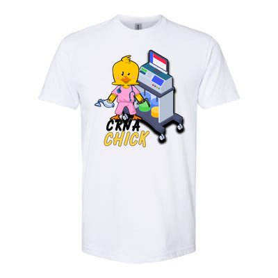 CRNA Chick Nurse Anesthetist Softstyle CVC T-Shirt