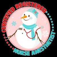 CRNA Snowlady Nurse Anesthetists Impact Tech Backpack