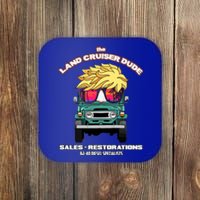 Costa Rica Offfunny Giftroad 4x4 Vintage 4 Wheel Drive Design Funny Gift Coaster