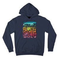 Cool Rainbow Ocean Sea Life Hoodie