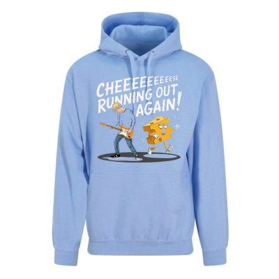 Cheese Running Out Again Unisex Surf Hoodie