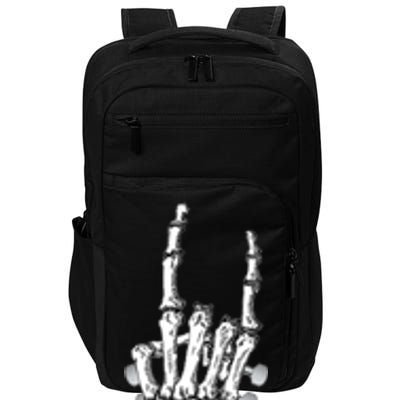 Cool Rock On Skeleton Guitar Impact Tech Backpack