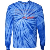 Cardiac Rhythm Oh Crap Nurse Tie-Dye Long Sleeve Shirt