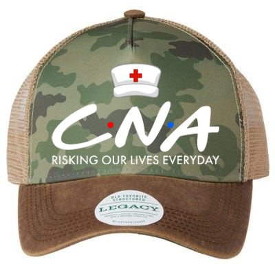 CNA Risking Our Lives Everyday Legacy Tie Dye Trucker Hat