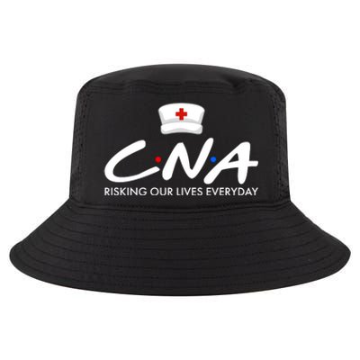 CNA Risking Our Lives Everyday Cool Comfort Performance Bucket Hat