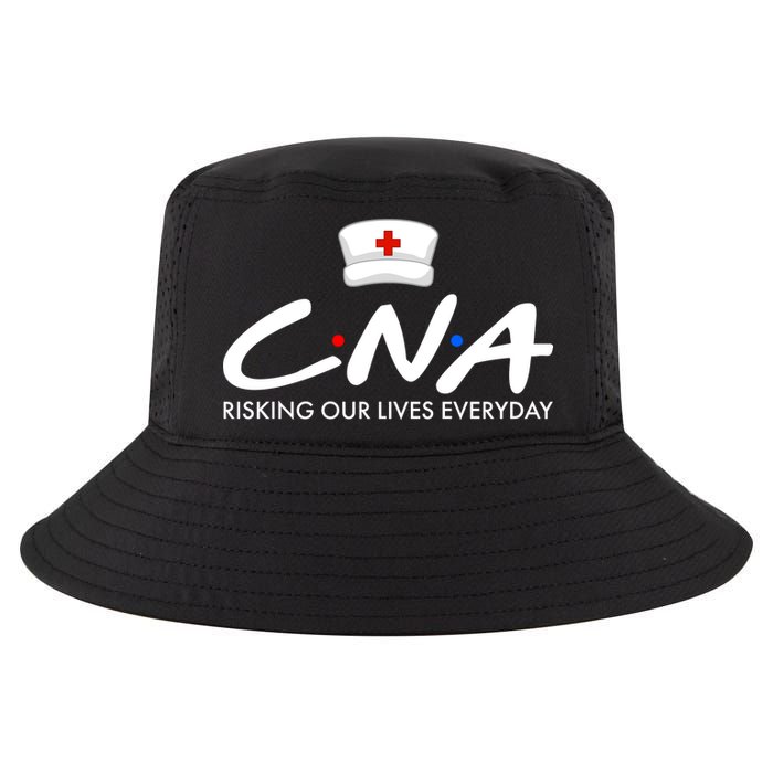 CNA Risking Our Lives Everyday Cool Comfort Performance Bucket Hat