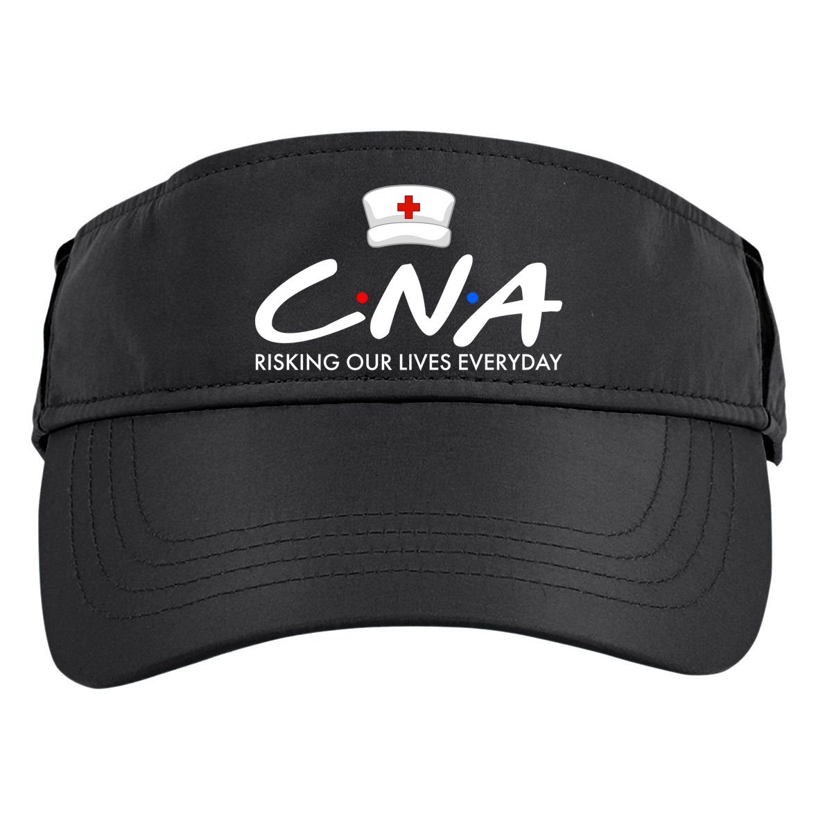 CNA Risking Our Lives Everyday Adult Drive Performance Visor