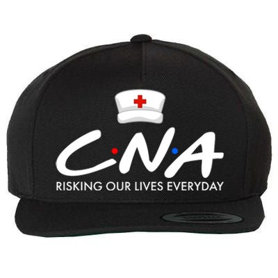 CNA Risking Our Lives Everyday Wool Snapback Cap