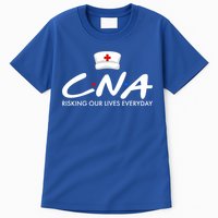 CNA Risking Our Lives Everyday Tall T-Shirt