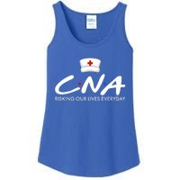 CNA Risking Our Lives Everyday Ladies Essential Tank