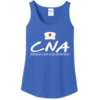 CNA Risking Our Lives Everyday Ladies Essential Tank