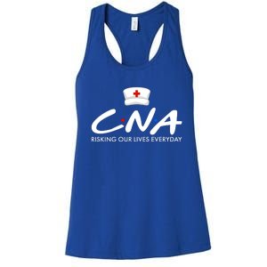 CNA Risking Our Lives Everyday Women's Racerback Tank