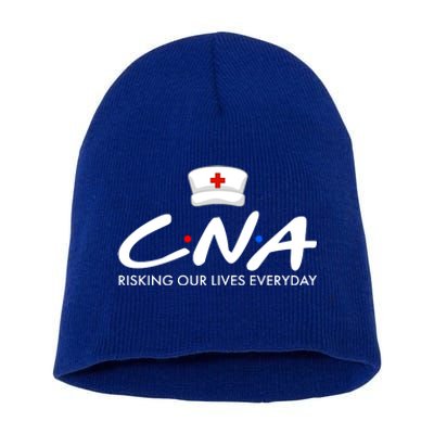 CNA Risking Our Lives Everyday Short Acrylic Beanie