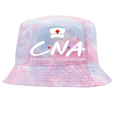 CNA Risking Our Lives Everyday Tie-Dyed Bucket Hat