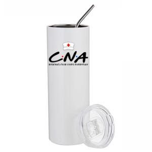 CNA Risking Our Lives Everyday Stainless Steel Tumbler