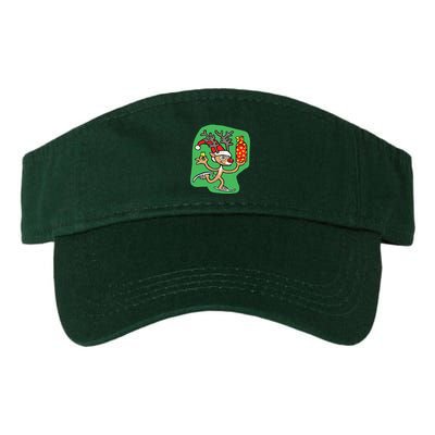 Christmas Reindeer On Ice Visor