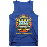 Costa Rica Offgiftroad 4x4 Vintage 4 Wheel Drive Muddy Cruiser Gift Tank Top