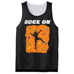 Climbing Rock On Wall Climber Bouldering Women Mesh Reversible Basketball Jersey Tank