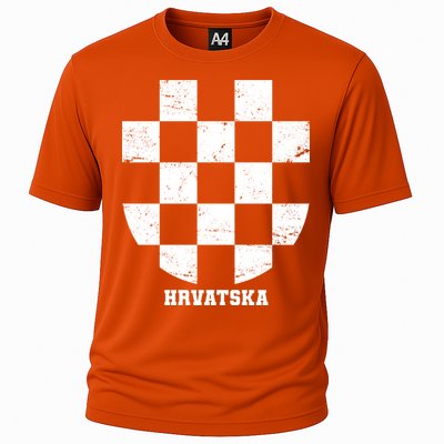 Croatia HRVATSKA Team Jersey Cooling Performance Crew T-Shirt