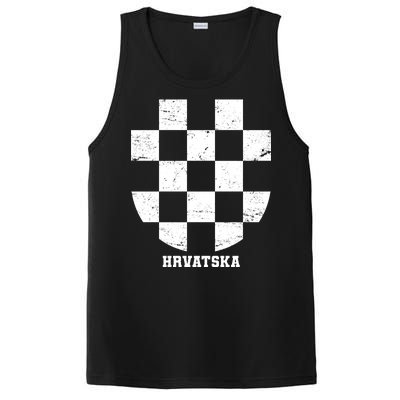 Croatia HRVATSKA Team Jersey PosiCharge Competitor Tank