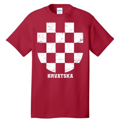 Croatia HRVATSKA Team Jersey Tall T-Shirt