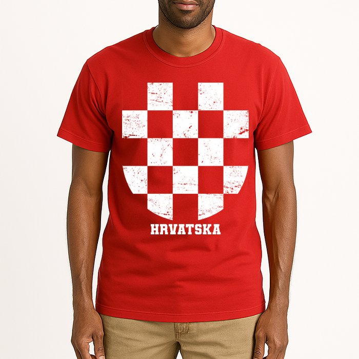 Croatia HRVATSKA Team Jersey Tall T-Shirt