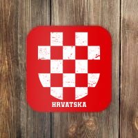 Croatia HRVATSKA Team Jersey Coaster