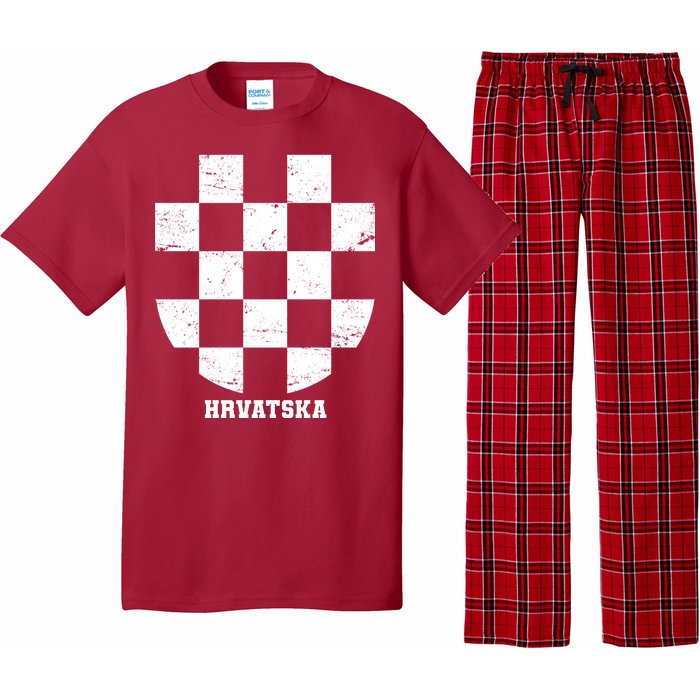 Croatia HRVATSKA Team Jersey Pajama Set