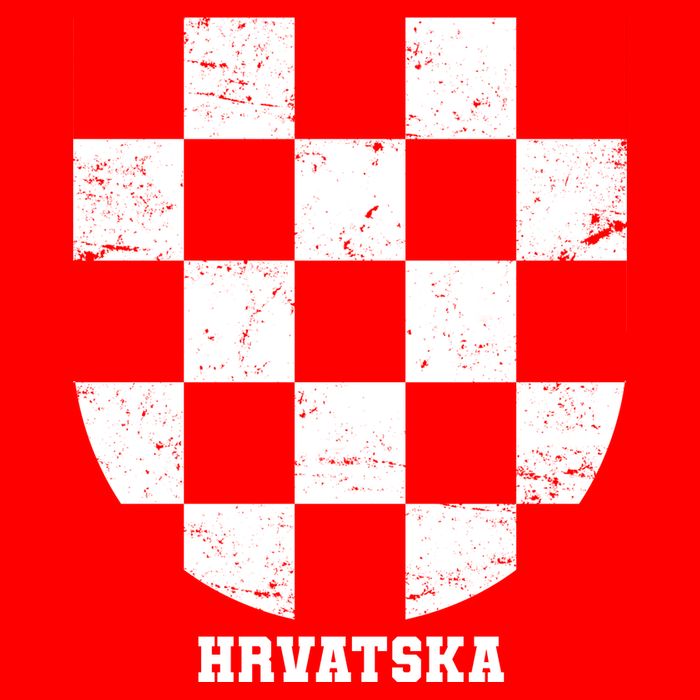 Croatia HRVATSKA Team Jersey Polo
