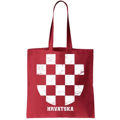 Croatia HRVATSKA Team Jersey Tote Bag