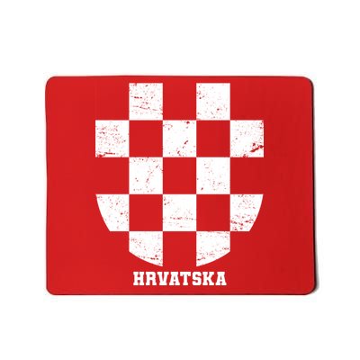 Croatia HRVATSKA Team Jersey Mousepad