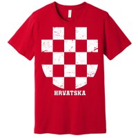 Croatia HRVATSKA Team Jersey Premium T-Shirt