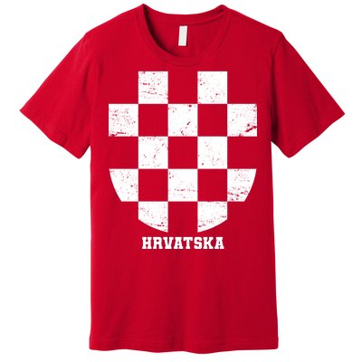 Croatia HRVATSKA Team Jersey Premium T-Shirt