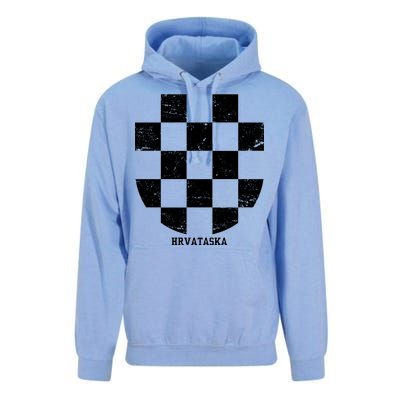 Croatia HRVATSKA Team Jersey Unisex Surf Hoodie